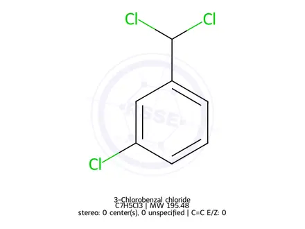 Chemical structure of 3-Chlorobenzal chloride