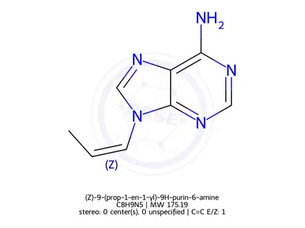 Chemical structure of Tenofovir impurity 63