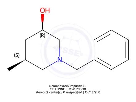 Chemical structure of Nemonoxacin Impurity 10