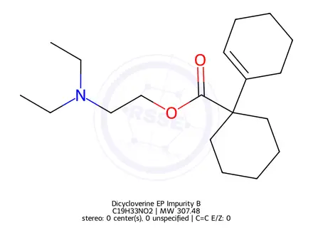 Chemical structure of Dicycloverine EP Impurity B