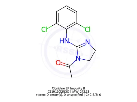 Chemical structure of Clonidine EP Impurity B