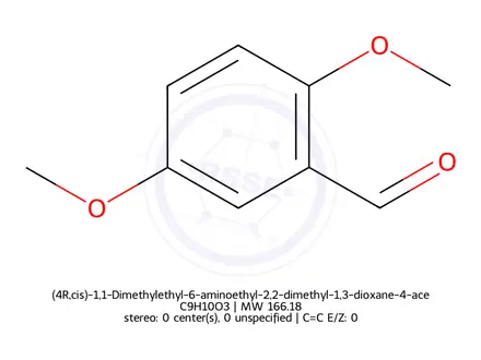Chemical structure of (4R,cis)-1,1-Dimethylethyl-6-aminoethyl-2,2-dimethyl-1,3-dioxane-4-acetate