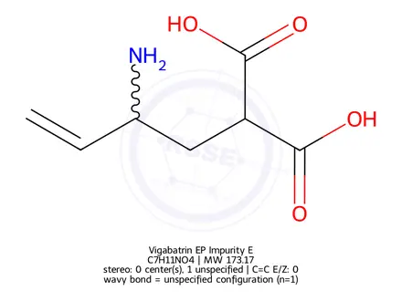 Chemical structure of Vigabatrin EP Impurity E