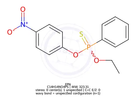 Chemical structure of EPN