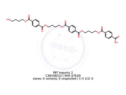Chemical structure of PBT Impurity 2