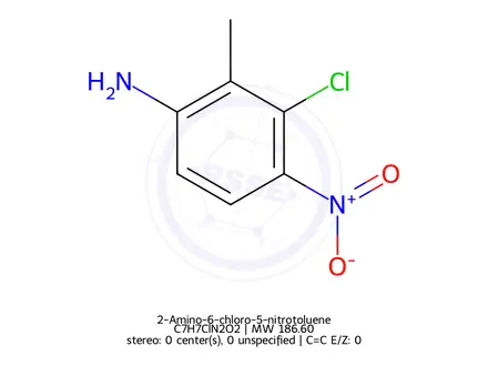 Chemical structure of 2-Amino-6-chloro-5-nitrotoluene