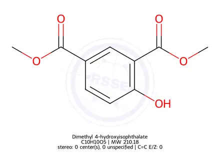 Chemical structure of Dimethyl 4-hydroxyisophthalate