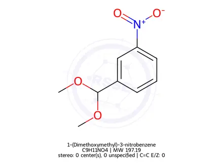 Chemical structure of 1-(Dimethoxymethyl)-3-nitrobenzene