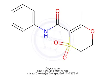 Chemical structure of Oxycarboxin