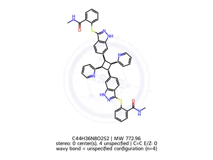 Chemical structure of Axitinib Impurity 2