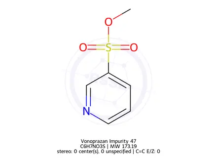 Chemical structure of Vonoprazan Impurity 47