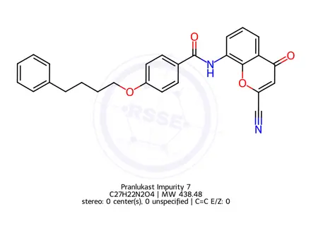 Chemical structure of Pranlukast Impurity 7