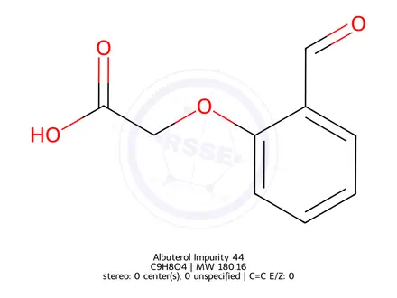 Chemical structure of Albuterol Impurity 44