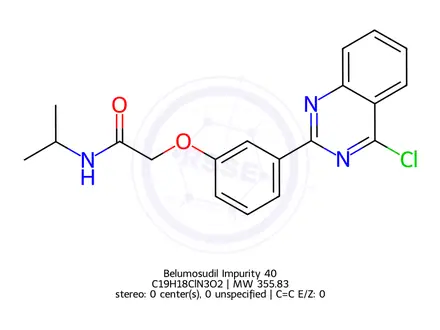 Chemical structure of Belumosudil Impurity 40