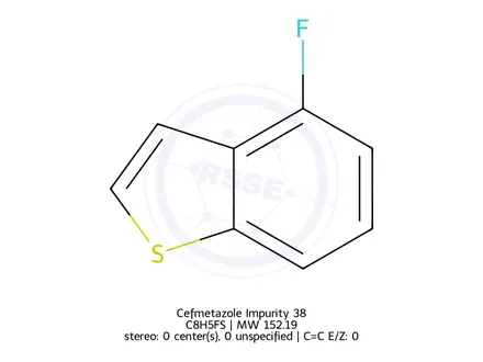 Chemical structure of Cefmetazole Impurity 38