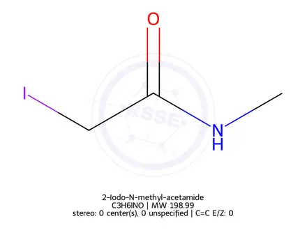 Chemical structure of 2-Iodo-N-Methyl-Acetamide