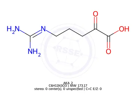 Chemical structure of AKA 2-Oxoarginine