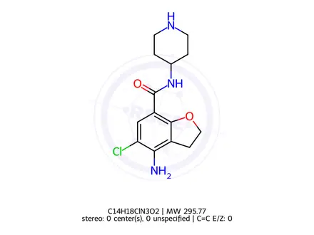 Chemical structure of Prucalopride Impurity 1