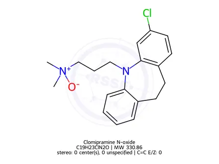 Chemical structure of Clomipramine N-oxide