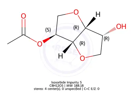 Chemical structure of Isosorbide Impurity 5