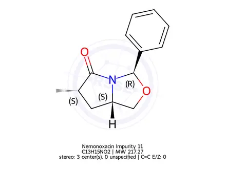 Chemical structure of Nemonoxacin Impurity 11