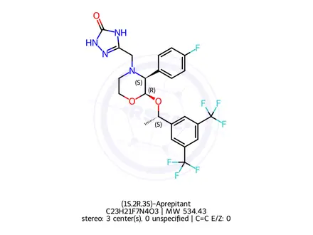 Chemical structure of Aprepitant Impurity 21
