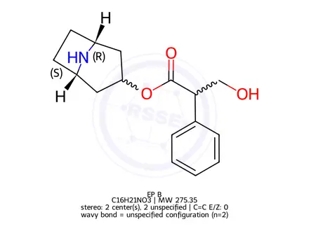 Chemical structure of Atropine sulfate EP Impurity B