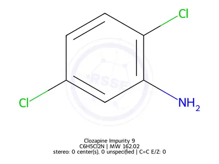 Chemical structure of Clozapine Impurity 9