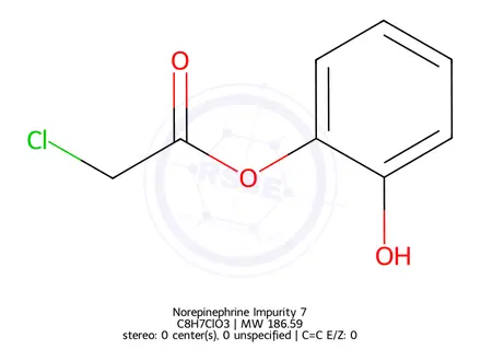 Chemical structure of Norepinephrine Impurity 7
