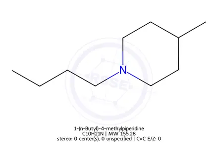 Chemical structure of 1-(n-Butyl)-4-methylpiperidine