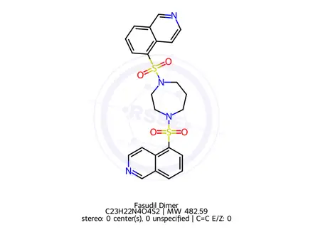 Chemical structure of Fasudil Dimer