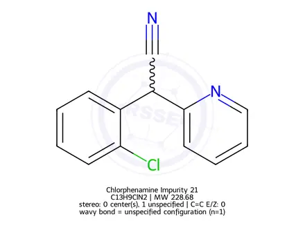 Chemical structure of Chlorphenamine Impurity 21