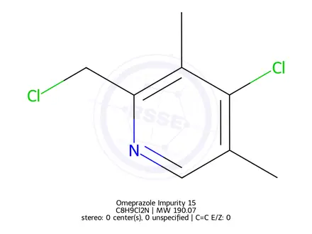 Chemical structure of Omeprazole Impurity 15
