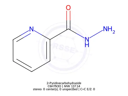 Chemical structure of 2-Pyridinecarbohydrazide