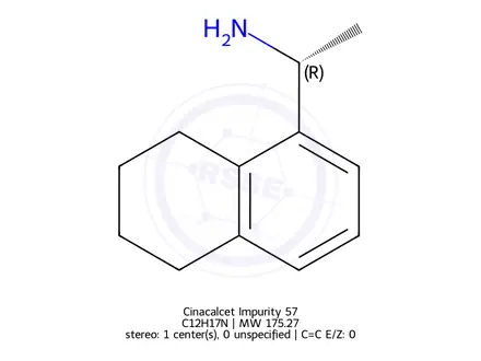 Chemical structure of Cinacalcet Impurity 57