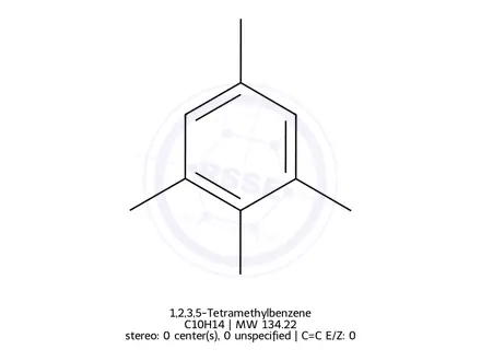 Chemical structure of 1,2,3,5-Tetramethylbenzene