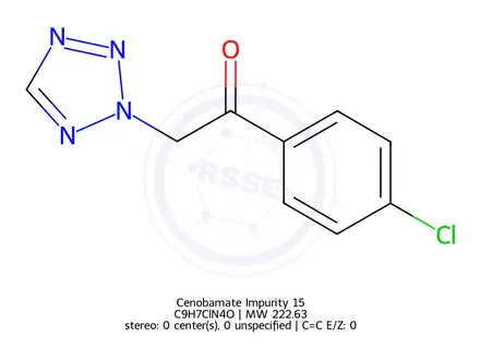 Chemical structure of Cenobamate Impurity 15