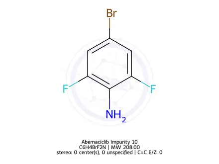 Chemical structure of Abemaciclib Impurity 10