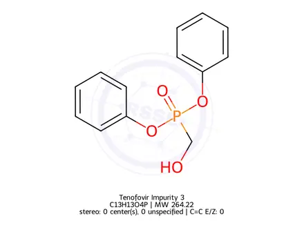 Chemical structure of Tenofovir Impurity 3