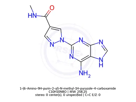 Chemical structure of Regadenoson Impurity 21