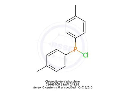 Chemical structure of Chlorodi(p-tolyl)phosphine