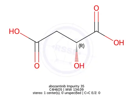Chemical structure of abozantinib Impurity 35