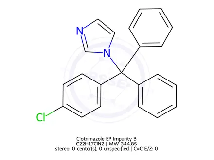 Chemical structure of Clotrimazole EP Impurity B