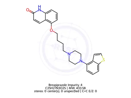Chemical structure of Brexpiprazole Impurity 65