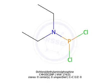 Chemical structure of Dichloro(diethylamino)phosphine