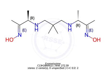 Chemical structure of Exametazime