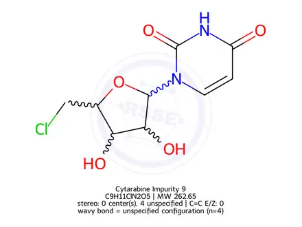 Chemical structure of Cytarabine Impurity 9