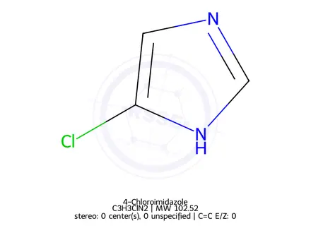 Chemical structure of 4-Chloroimidazole