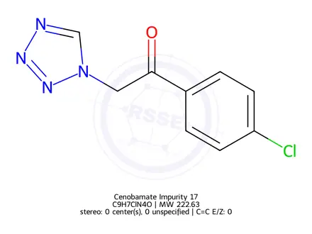 Chemical structure of Cenobamate Impurity 17