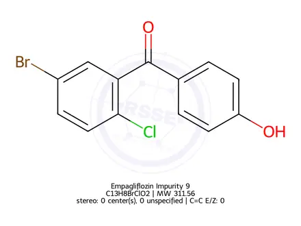 Chemical structure of Empagliflozin Impurity 38